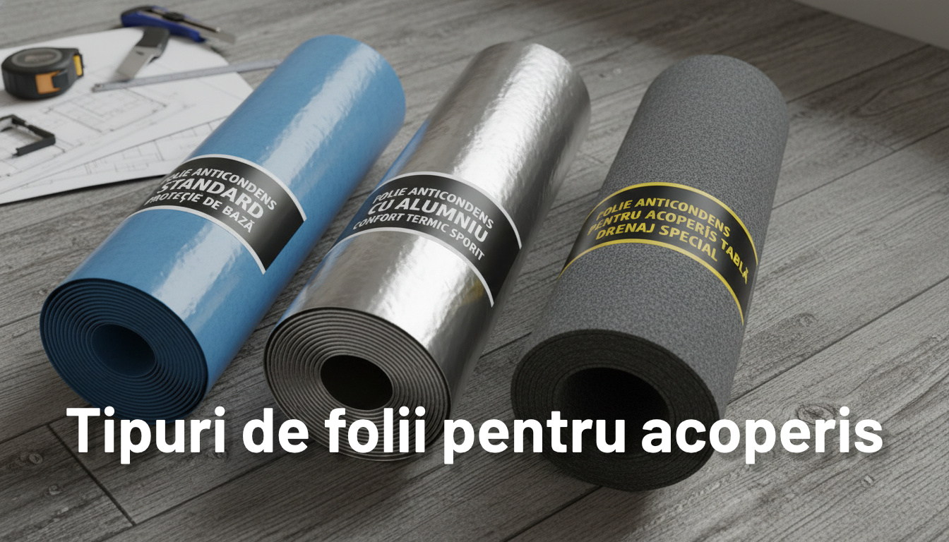 tipuri folii acoperis